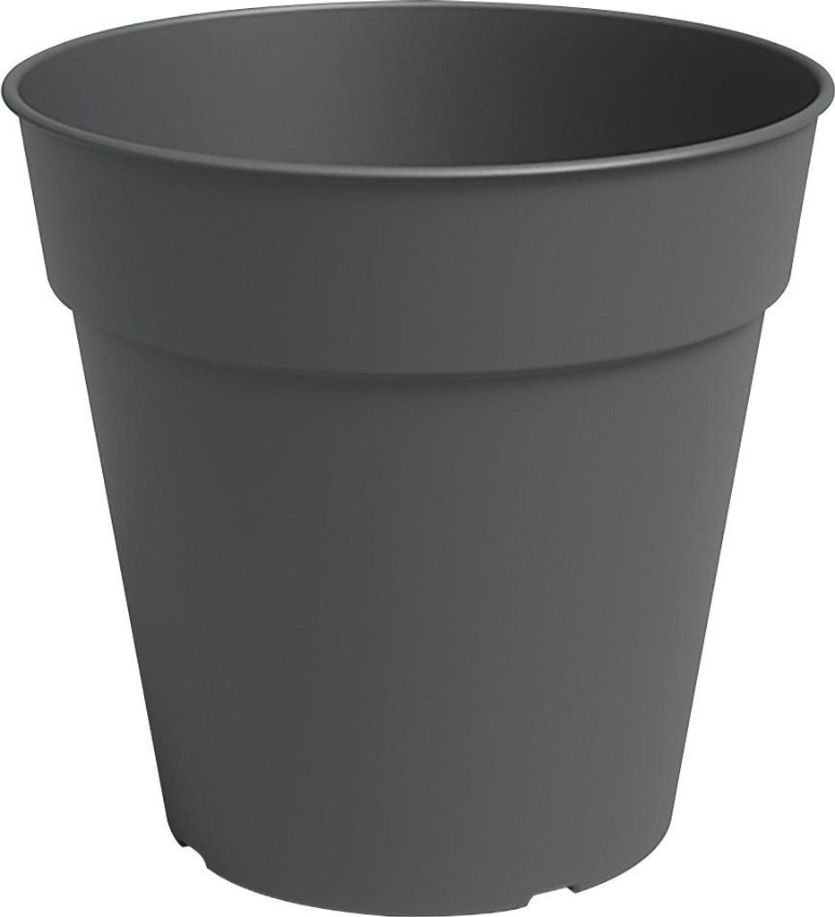 Artevasi Anzuchttopf Madagascar Kunststoff anthrazit Ø 40 x 39 cm