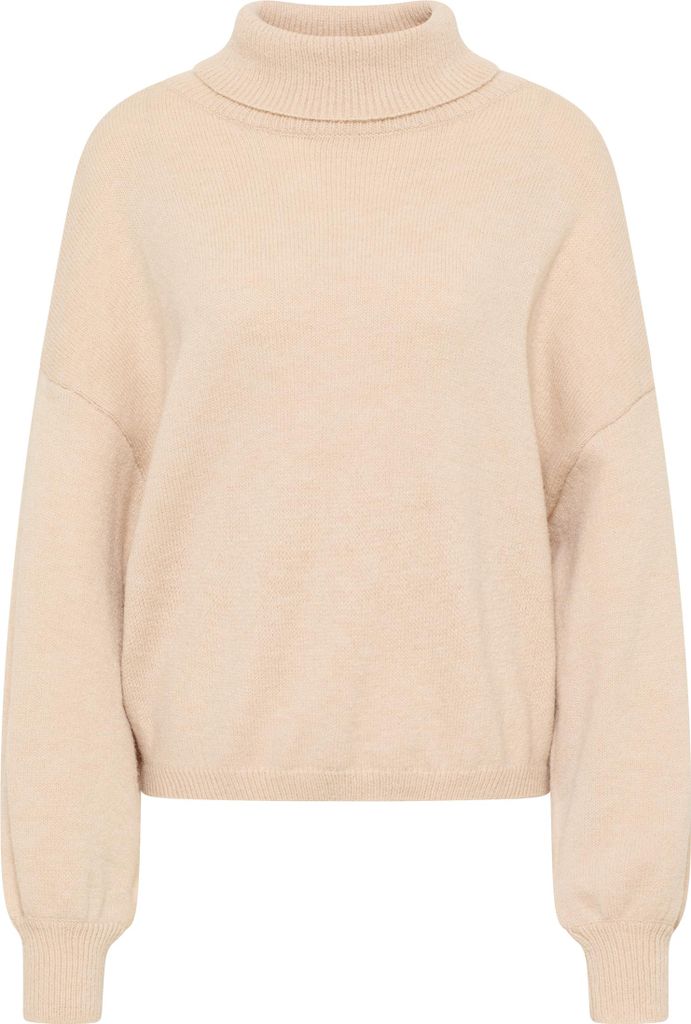 RISA damen rollkragenpullover - beige, XL/XXL