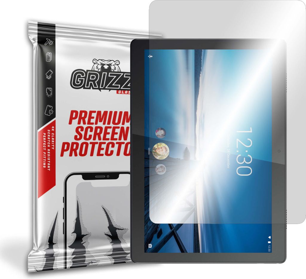 Hybriertes Glas GrizzGlass HybridGlass für Lenovo Tab M10 Produktbild 