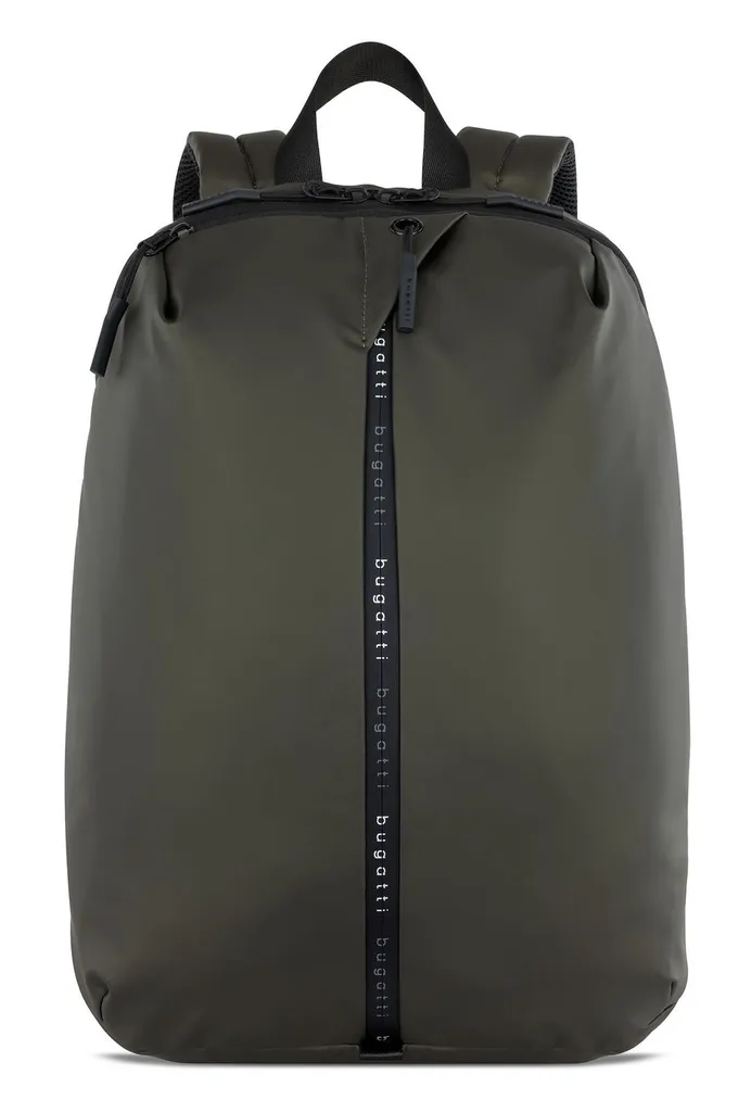 Sac à dos informatique Bugatti bicolore blanc olive pour le bureau