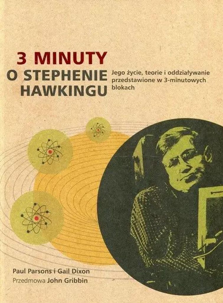 ISBN 3 minute Stephen Hawking, Polnisch, Hardcover, 160 Seiten