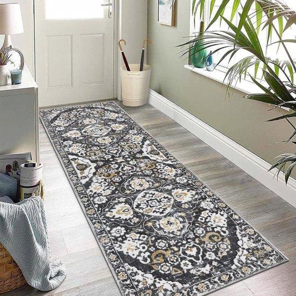 Famanu Teppichläufer 60 x 180 cm - Antirutsch, waschbar, weich und komfortabel