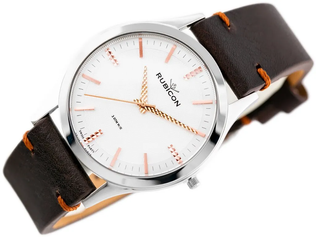 Ne Soyez Plus Jamais en Retard avec la Montre Précise Rubicon TY121730