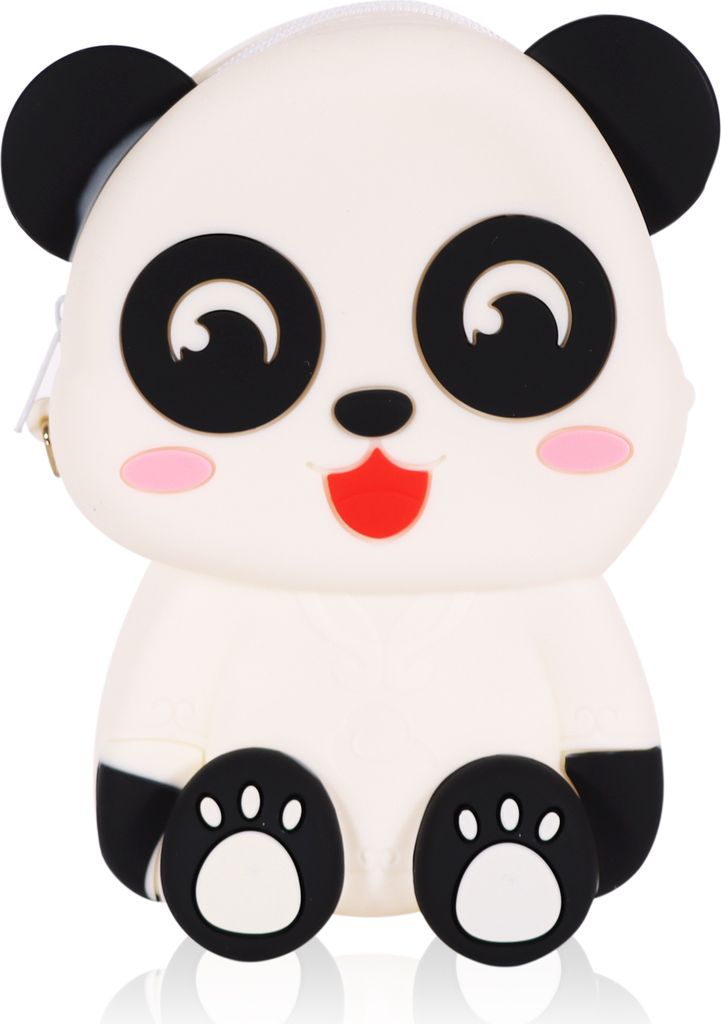 Ogi Mogi Toys Panda Fidget toys | Sensory Toys mit Buntes Design | Figetttoys | Umhängetasche Mädchen und Erwachsene | Silikon Sensorisches Zappe...