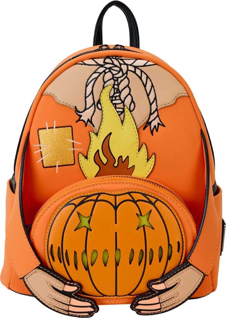 Trick R Treat by Loungefly Mini Rucksack Flaming Head Produktbild 