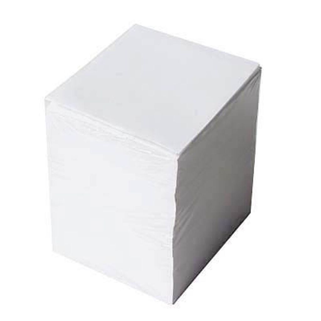 Notizzettel lose weiß 9,2 x 7,6 cm, ca. 1.000 Blatt, 1 Pack