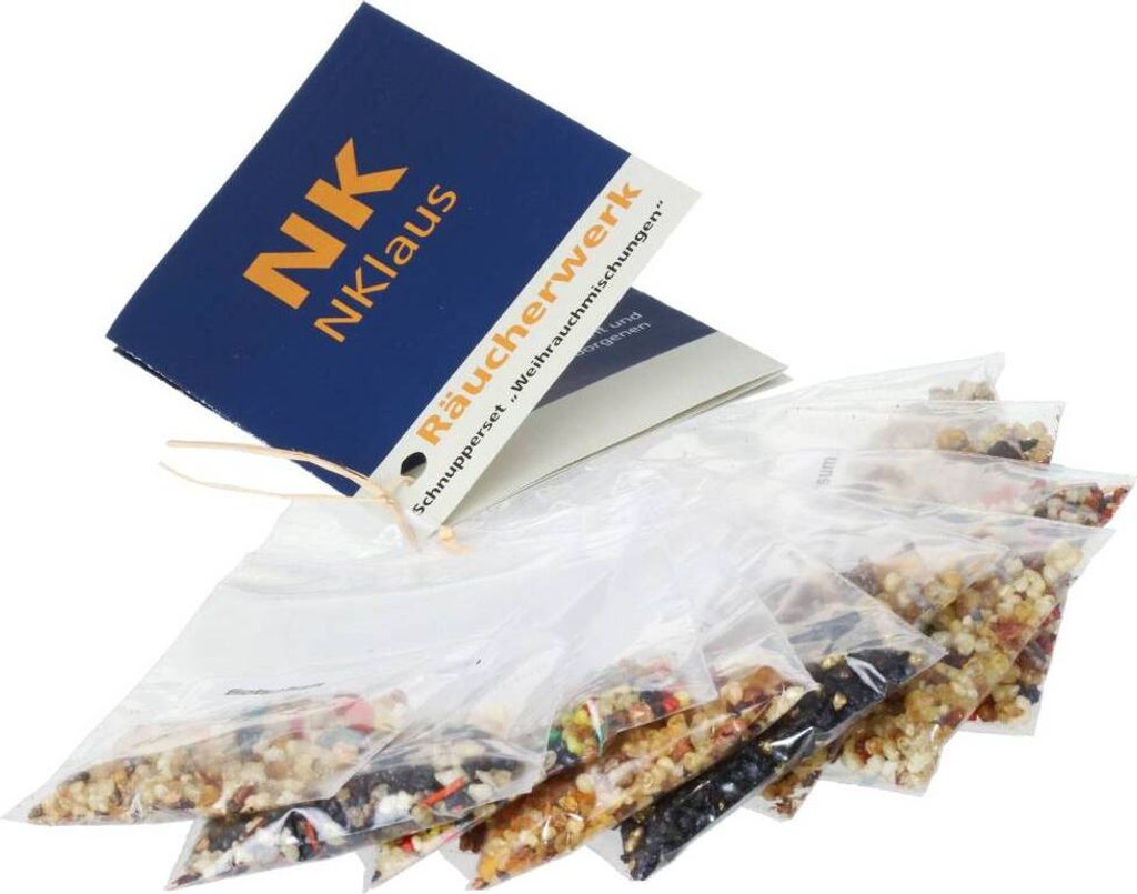 Starterpaket Räucherwerk Set 10tlg mit Anleitung Weihrauch Kirchenqualität 1341