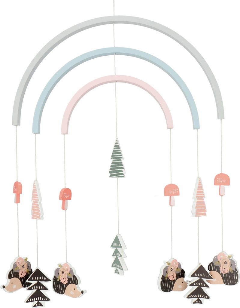 Bieco Baby Mobile Waldtiere Baby Igel - Mobile Wickeltisch Produktbild 1