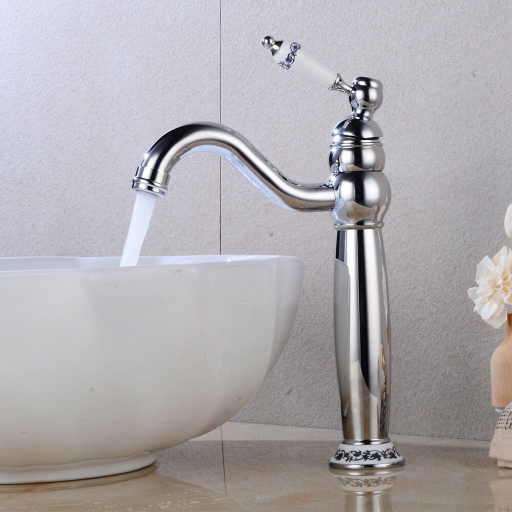 Für Bad Küche Retro Faucet Waschbecken Armatur  Einhebelmischer Mischbatterie DE