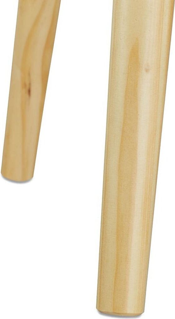 relaxdays Stolik boczny drewniany biały 38,0 x 38,0 x 50,0 Zdjęcie produktu 7