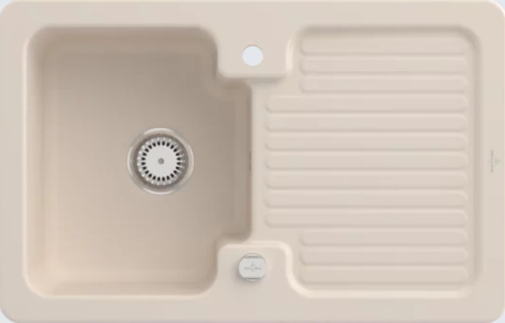 Villeroy & Boch Keramikspüle 674502FU, Condor 45 Einbauspüle