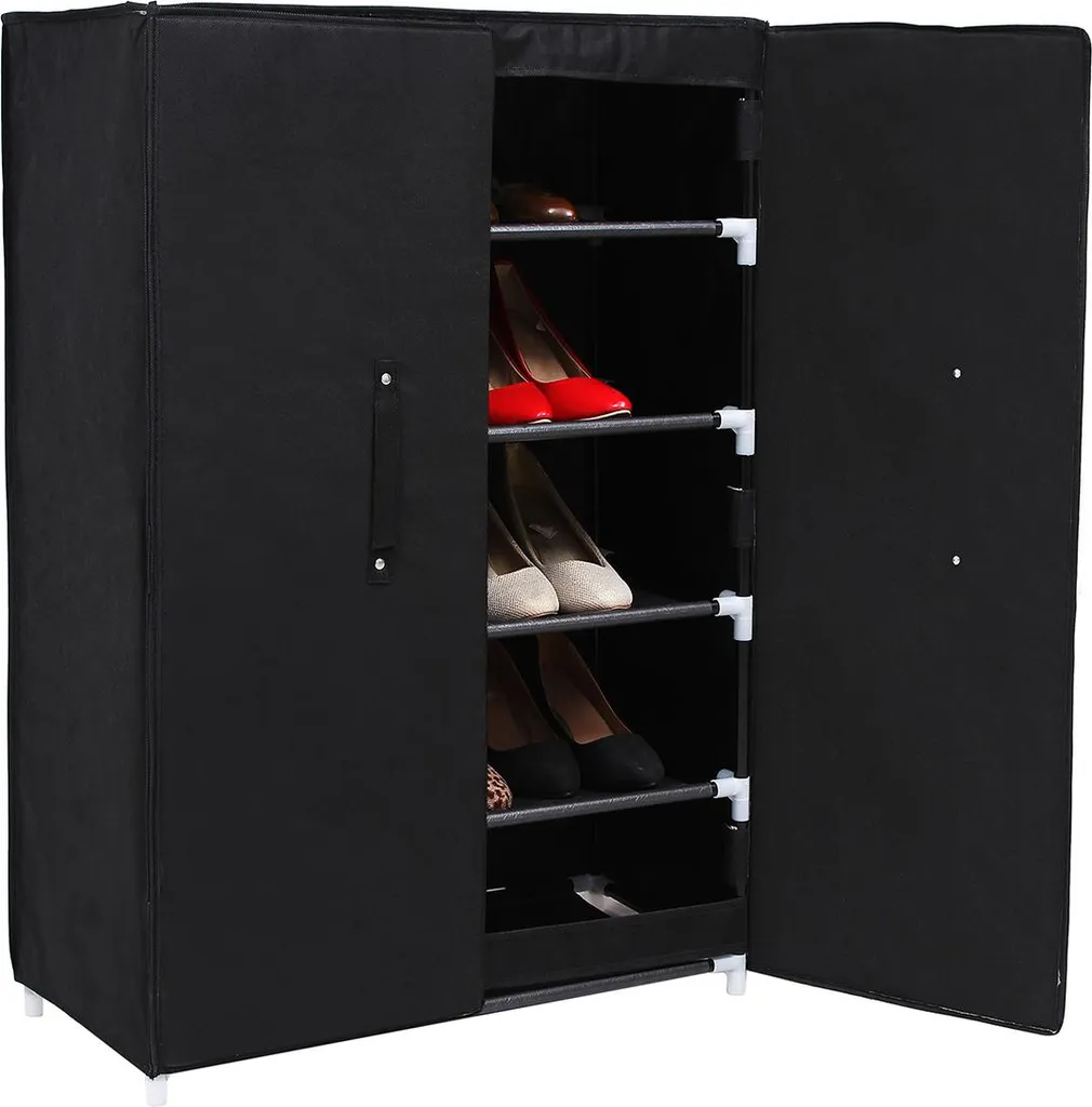 Meuble à chaussures 6 niveaux pour dressing - Rangement famille XL