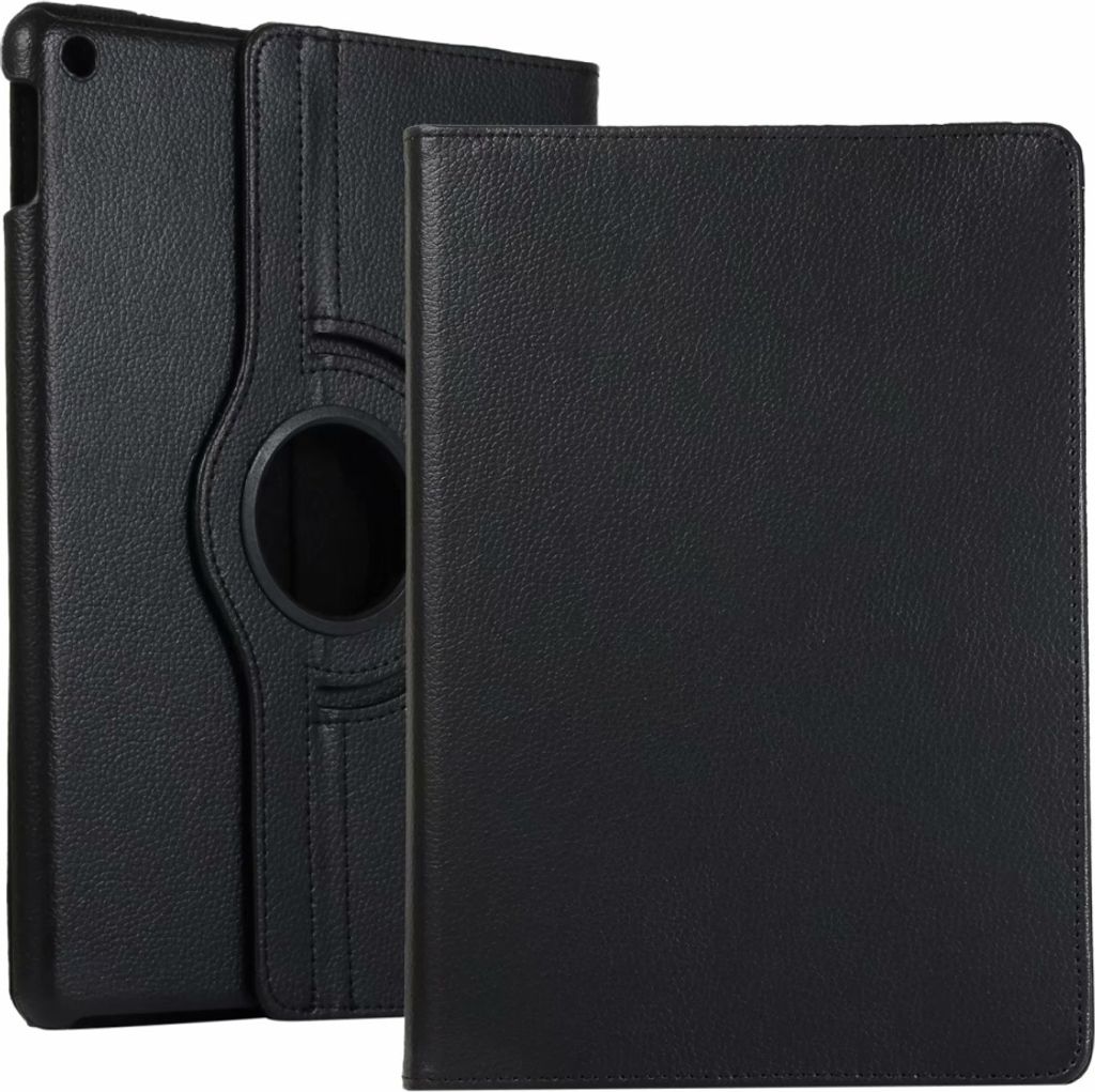 Mobigear DuoStand iPad 8 (2020) Hülle Drehbare Klapphülle - Schwarz