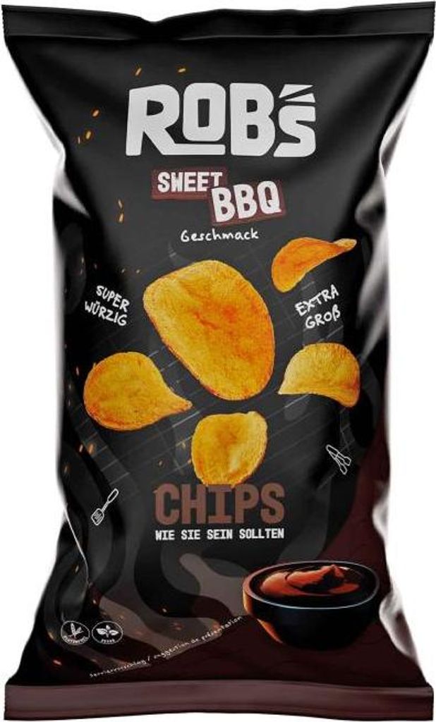 6x Robs Chips BBQ WIE SIE SEIN SOLLTEN Produktbild 