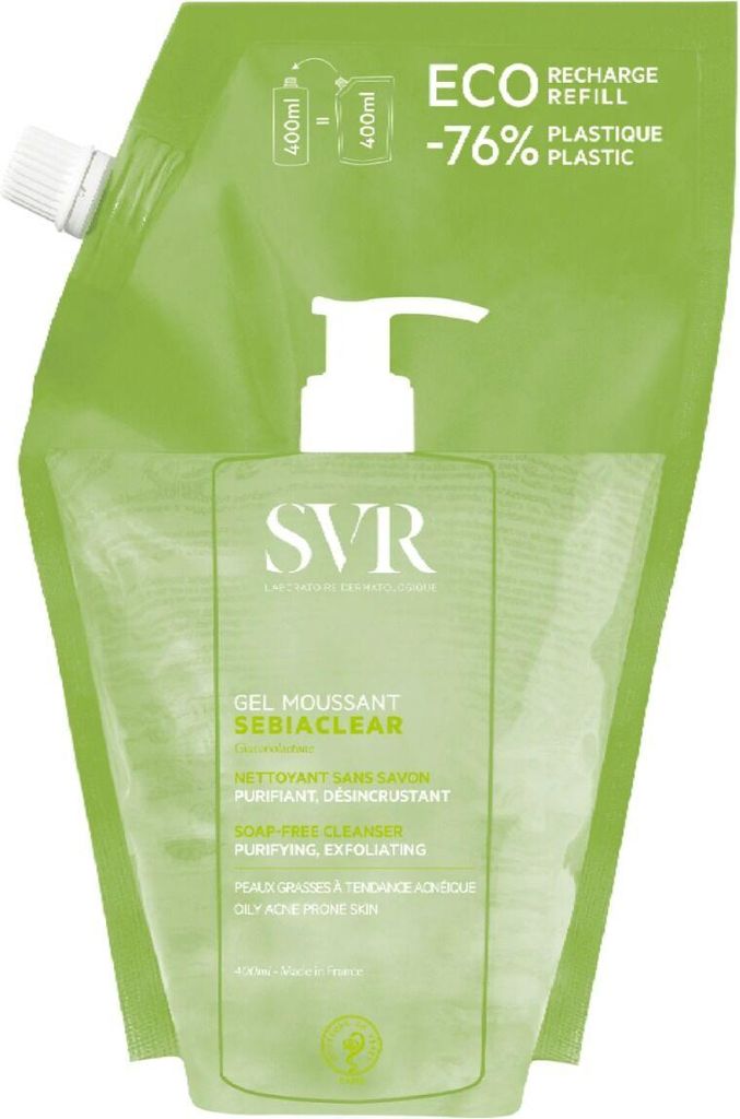 SVR Sebiaclear Gel Moussant, Żel do mycia skóry Obrázok produktu 