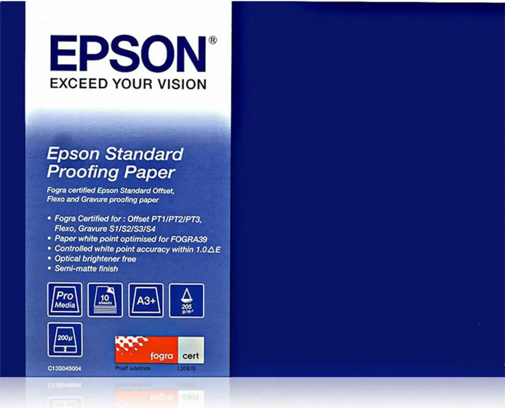 Epson Standard Proofing Paper 240 - Rotolo 17'' x 30,5m Originale