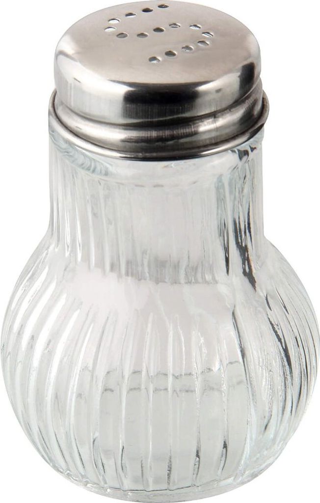 Fackelmann Salzstreuer 50 ml Rubin, Streuer für Salz und Pfeffer, hochwertiger Mini-Streuer, Gewürzstreuer für einfaches Dosieren, Vorratsglas a...