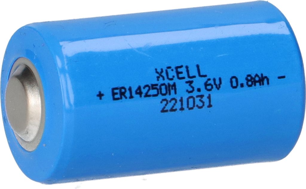ER14250M XCell Lithium-Batterie 3,6V 800mAh 1/2 AA Hochstromtype