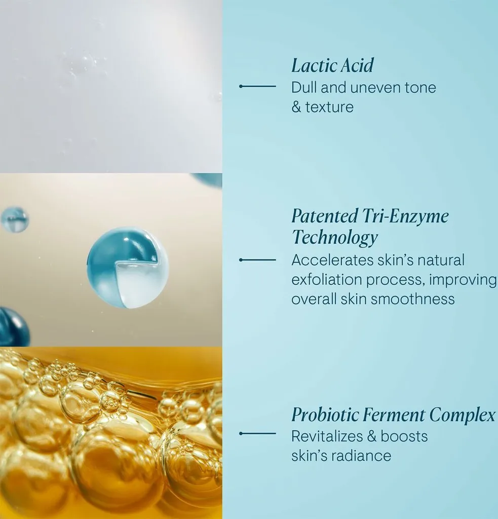 Disques exfoliants visage Elemis Dynamic Resurfacing soin lissant 60u