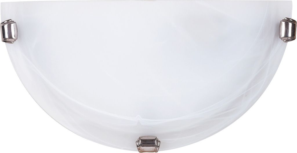 Rabalux 3002 Wandleuchte Alabastro, E27, weiß, rund, Produktbild 