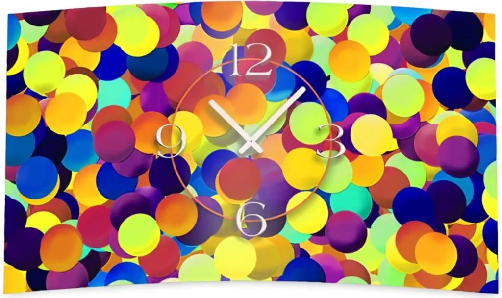 Grande Horloge Murale Décorative pour Cuisine et Bureau Design Moderne