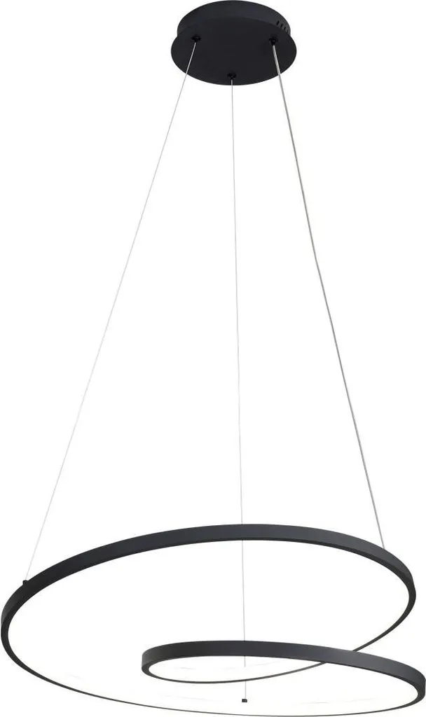 Lampada a sospensione LED 40W REINA PND-21692-M-BK Italux