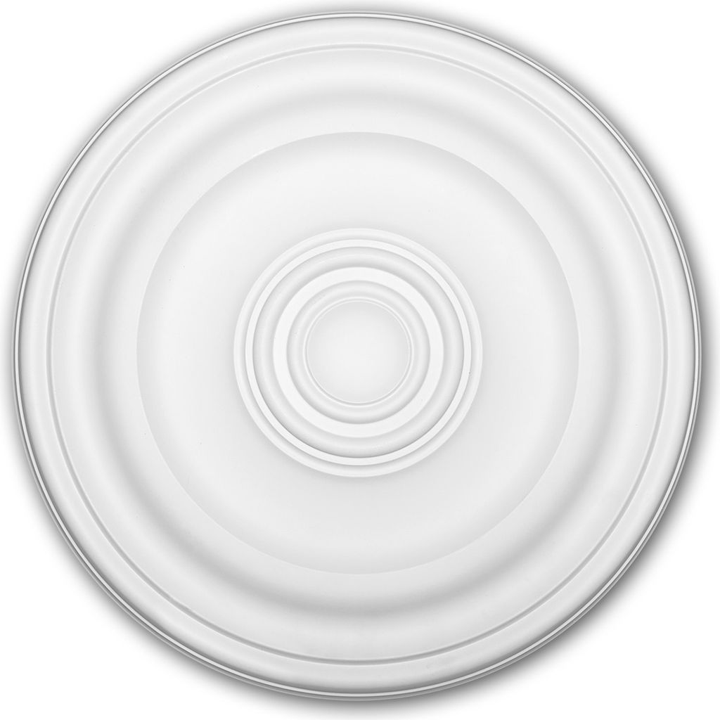 Rosone da soffitto Profhome 156050 stile classico Ø 40,4 cm Immagine del prodotto 
