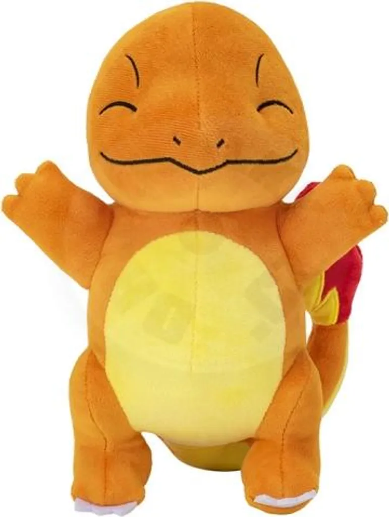 Salamèche Pokémon Peluche 20 cm - Texture Douce et Finition Haute Qualité