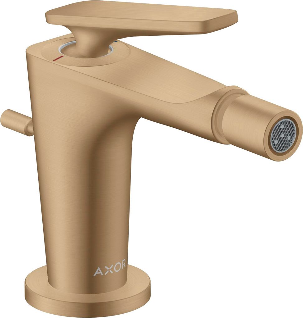 hansgrohe AXOR Citterio C Einhebel-Bidetmischer, mit Zugstangen-Ablaufgarnitur, 49210140