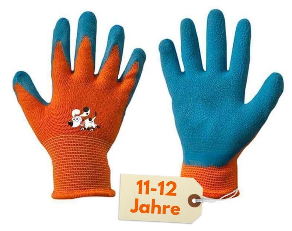 Arbeitshandschuhe Kinder Latex Gartenhandschuhe Kinder 11-12 Jahre Schnitzhandschuhe Schutzhandschuhe Kinderhandschuhe Garten Kindergartenhandschuh...