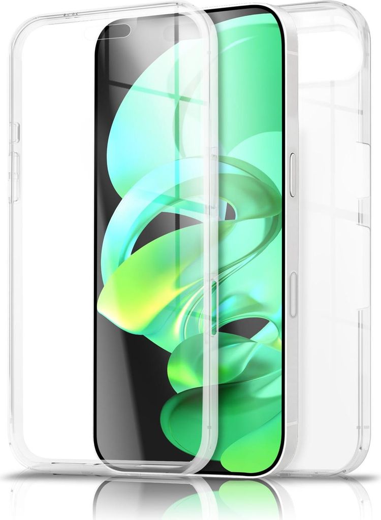 Hülle "360Guard" für iPhone 17 Air - Klare 360 Grad Schutzhülle, Rundum Komplettschutz, Anti Gelb - Transparent