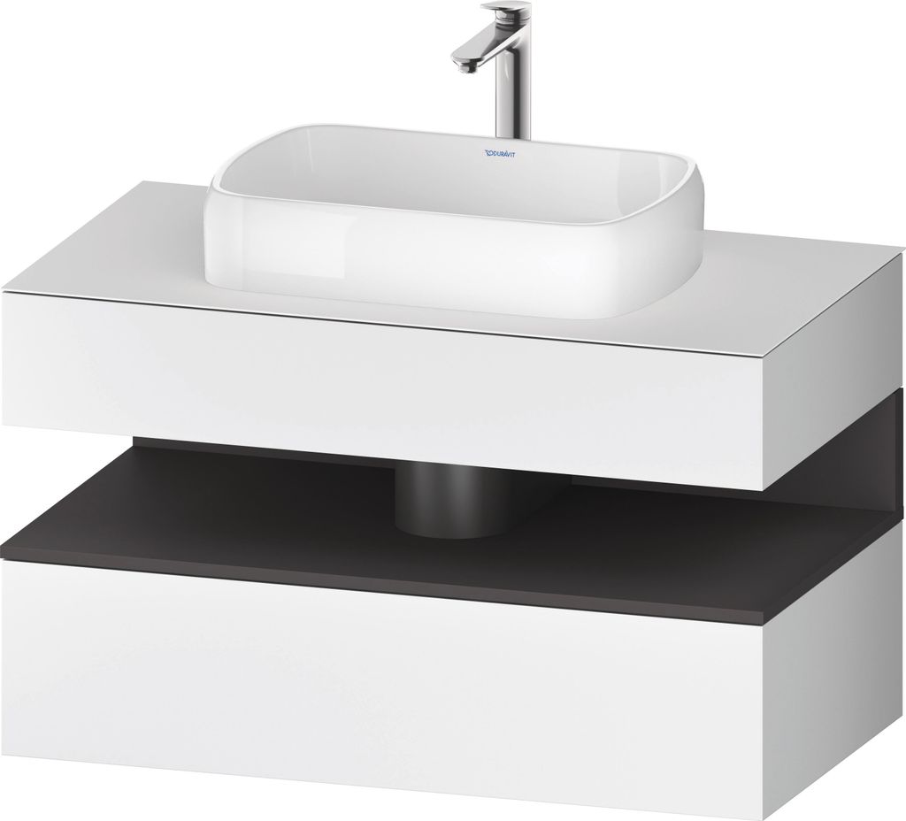 DURAVIT QA4731049180010 QAT KWTU WH Eck 1000x550x600 Wß Mt. H