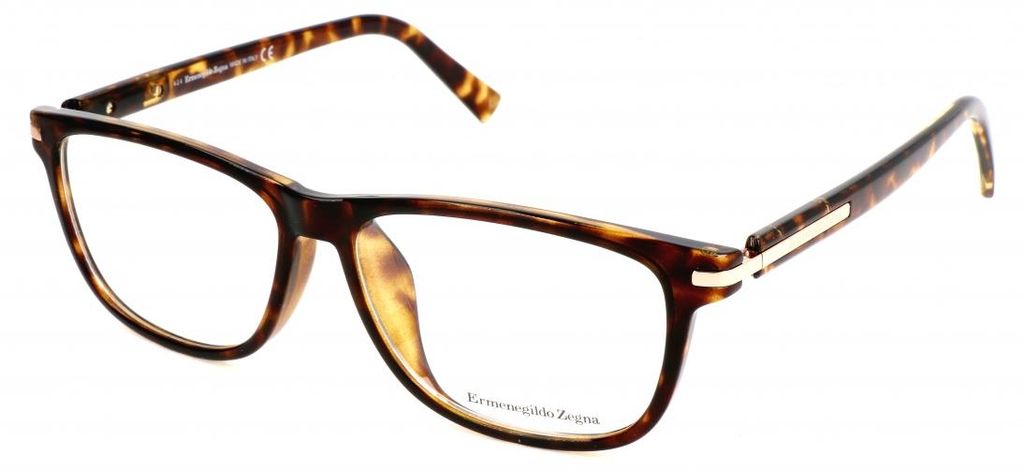 Ermenegildo Zegna EZ5005 F Dark havana 58/14/150 Herren Brillen