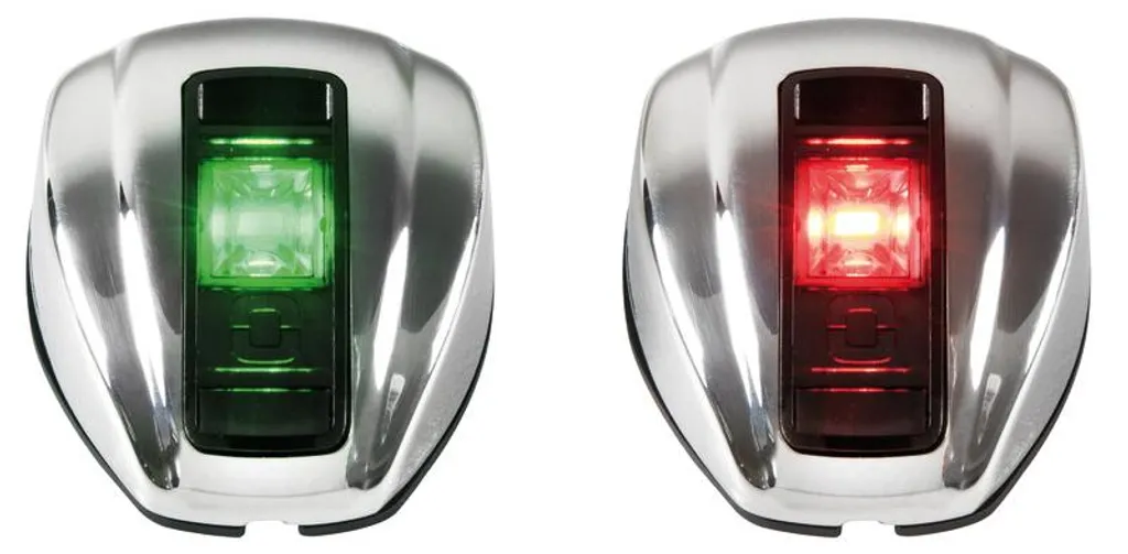 Feux de navigation LED NEMO rouge et vert 112,5° montage vertical
