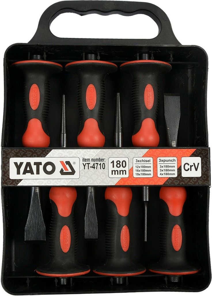 Yato YT-4710, 180 mm, 6 szt. Zdjęcie produktu 