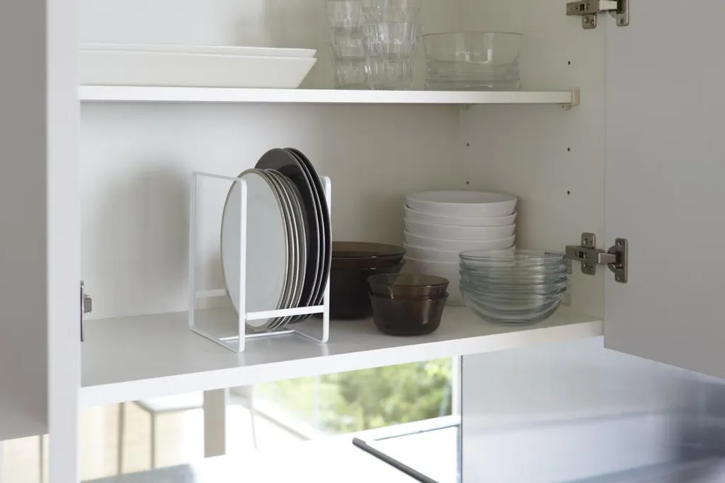 Yamazaki Tower Organizer Bianco - Soluzione Arredo Giapponese - 2