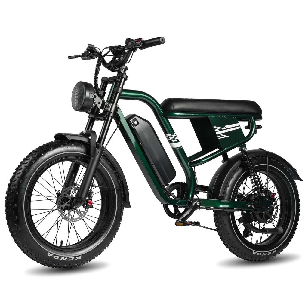E-Bike Cityrad MX10 E-Fahrrad 648WH Pedelec, 48V 13,5 AH 100 km Reichweite Heckmotor, 648 Wh