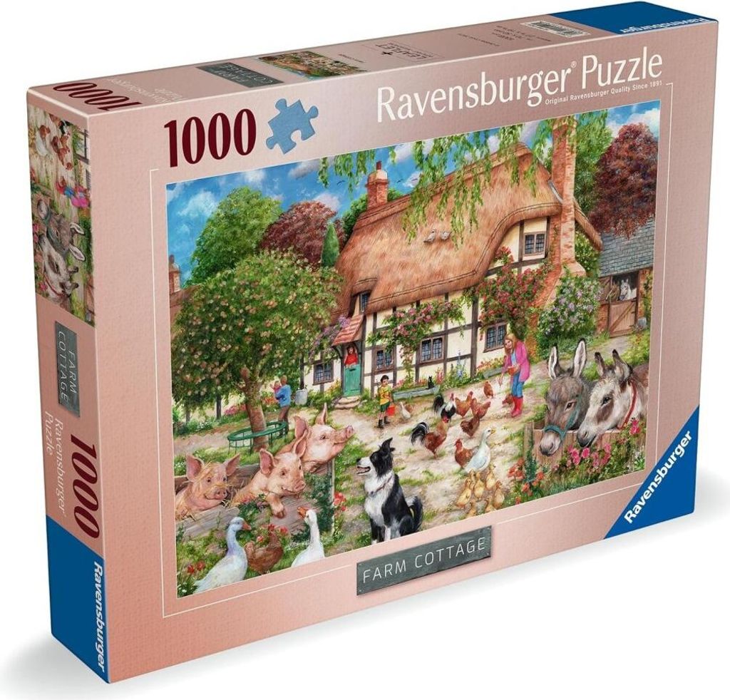 RAVENSBURGER Puzzle della casa di campagna 1000 pezzi Immagine del prodotto 