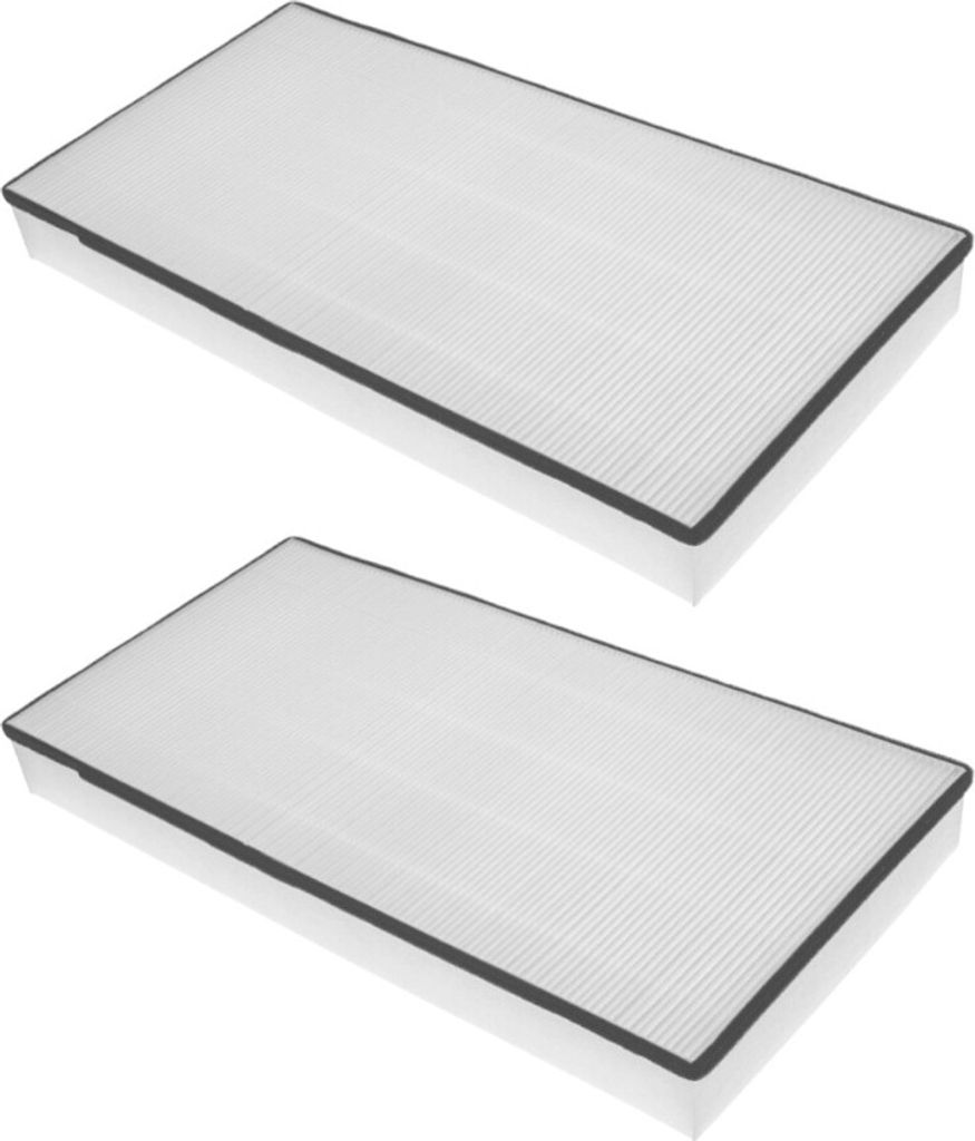 2x Trade-Shop Zuluftfilter / Pollenfilter / Ersatzfilter F7 kompatibel mit Helios KWL EC 500 ECO / PRO / W Lüfter Lüftungsgerät, Ersatz für Hel...