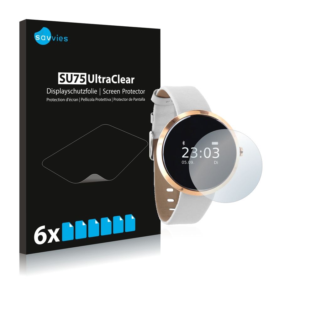 6x Proteggi Schermo per Xlyne X-Watch Joli XW Pro Pellicola Protezione