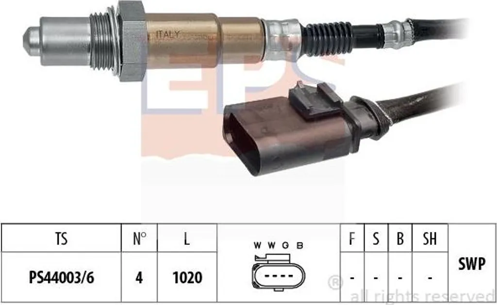 Capteur d'oxygène sonde lambda de remplacement OE 04E906262GC