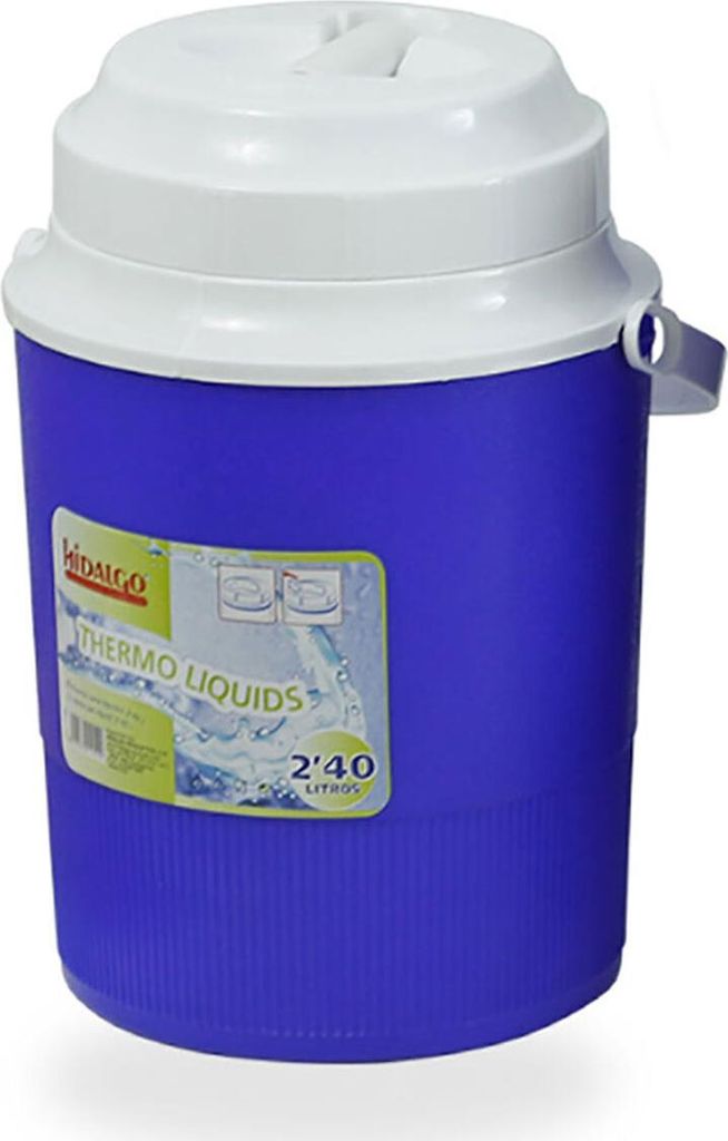 Termos Hidalgo z niebieską zakrętką 2,4 litra Zdjęcie produktu 