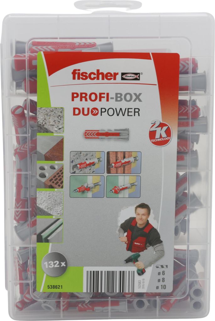 Fischer 538621, Dübel, Autoklaven-Porenbeton, Gipskarton, Produktbild 