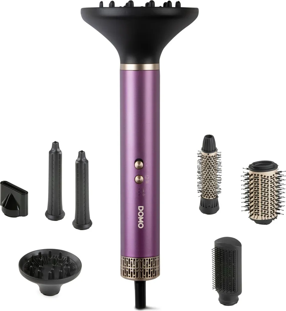 Set de Coiffure 7in1 DOMO DO54782HS avec Revêtement Céramique Protecteur