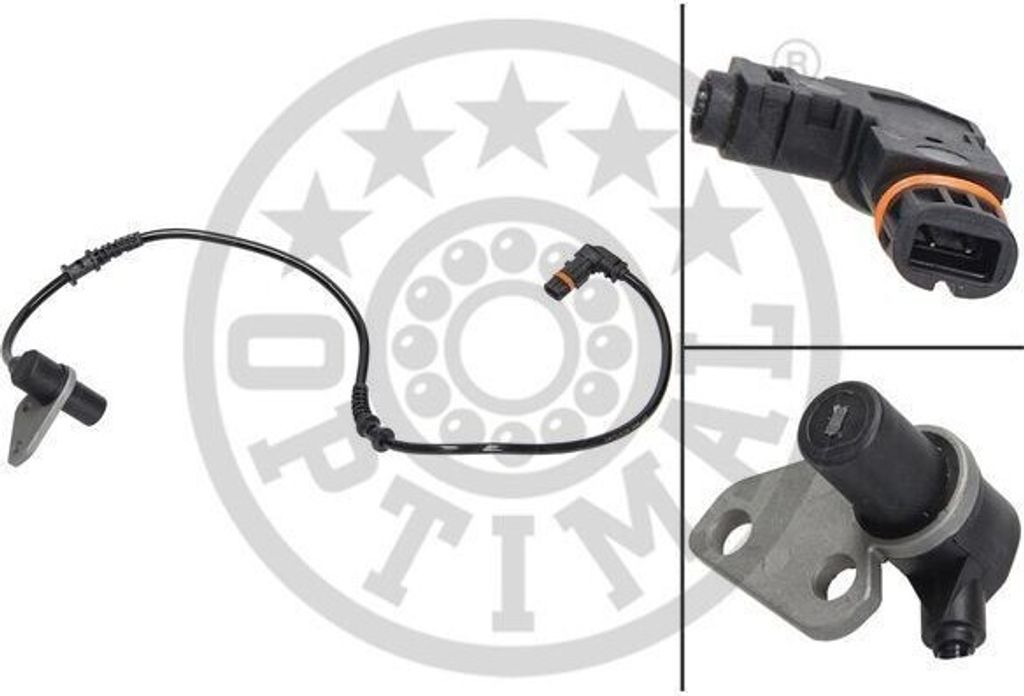 OPTIMAL ABS Sensor Raddrehzahl Vorne Rechts passend für MERCEDES-BENZ E-Klasse Limousine (W210) 06-S034