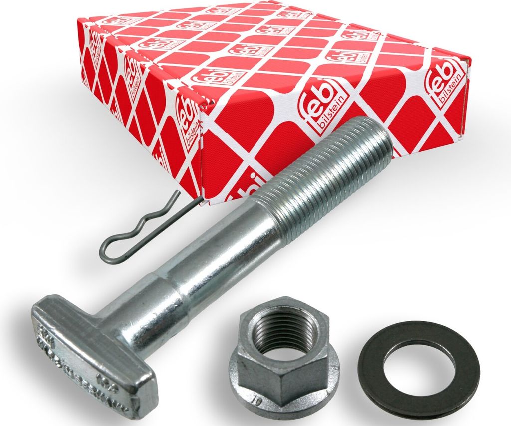 FEBI BILSTEIN Radbolzen 05678 passend für MERCEDES-BENZ ACTROS 3mm 130mm Stahl 21mm 2 11mm 0,002kg