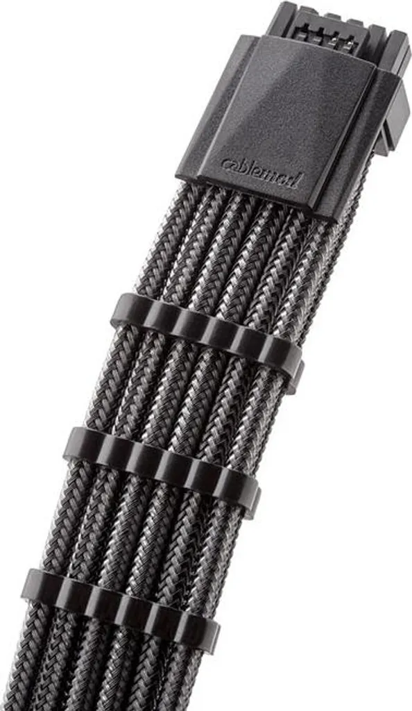 Câble ModMesh 12VHPWR Pro tressé carbone 60cm pour alimentations Corsair