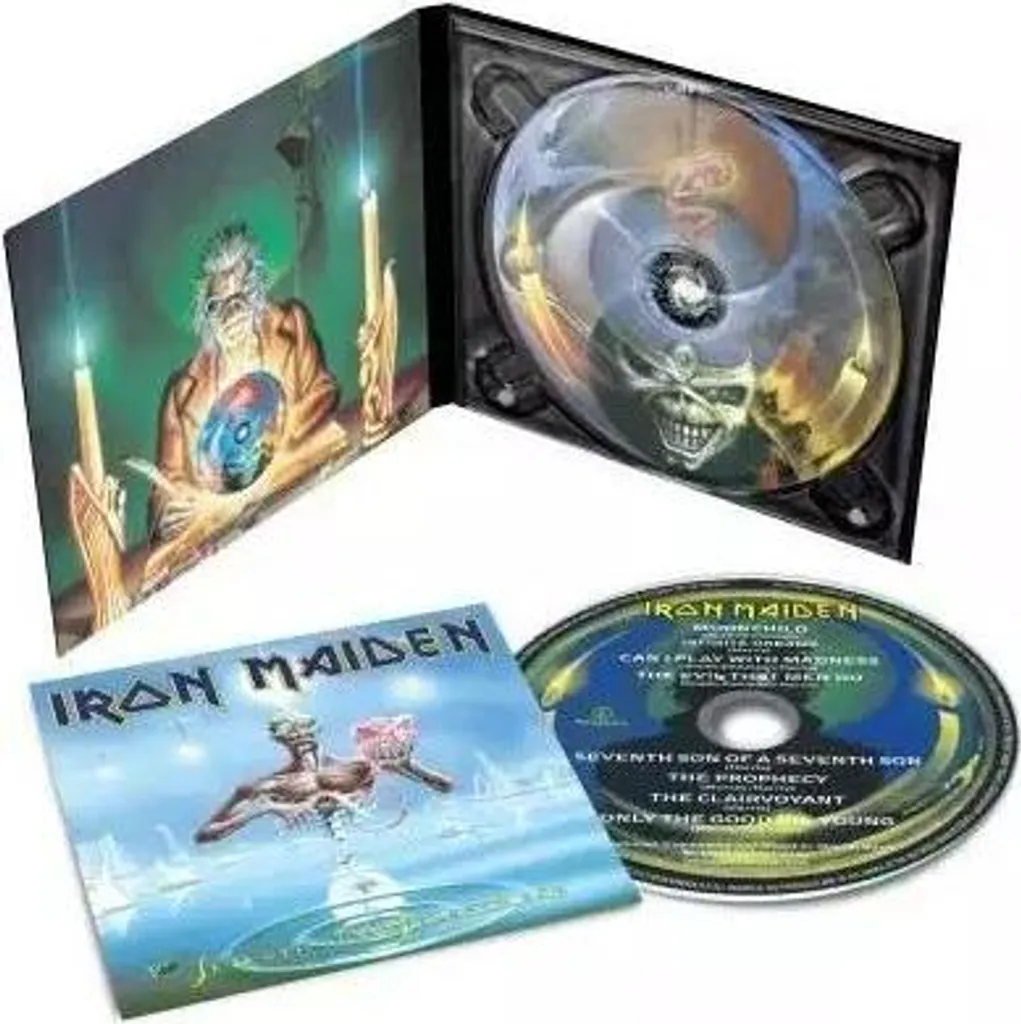 CD Iron Maiden Seventh Son réédition Digipak Remastered