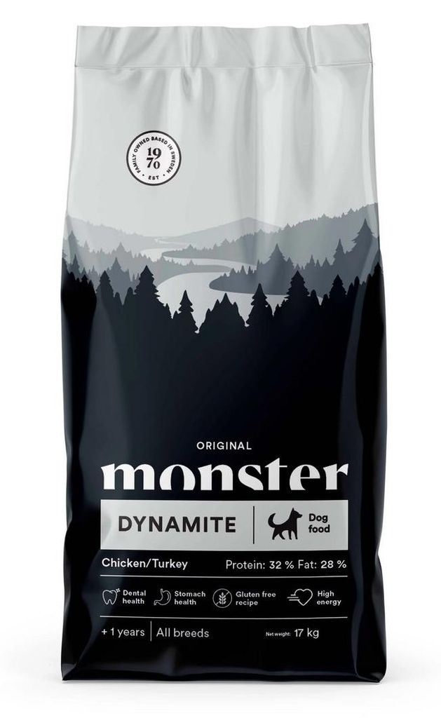 Monster Dog Original Dynamite 17kg Glutenfreies Produktbild 