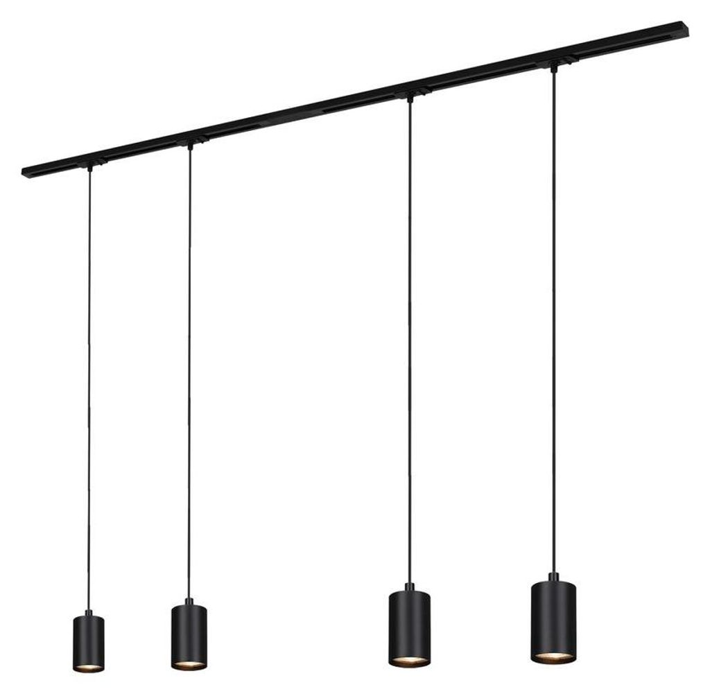 Sistema a binario Briloner Rail, set completo, 4x pendenti Immagine del prodotto 